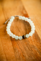 Bracciale in Acquamarina 8 mm