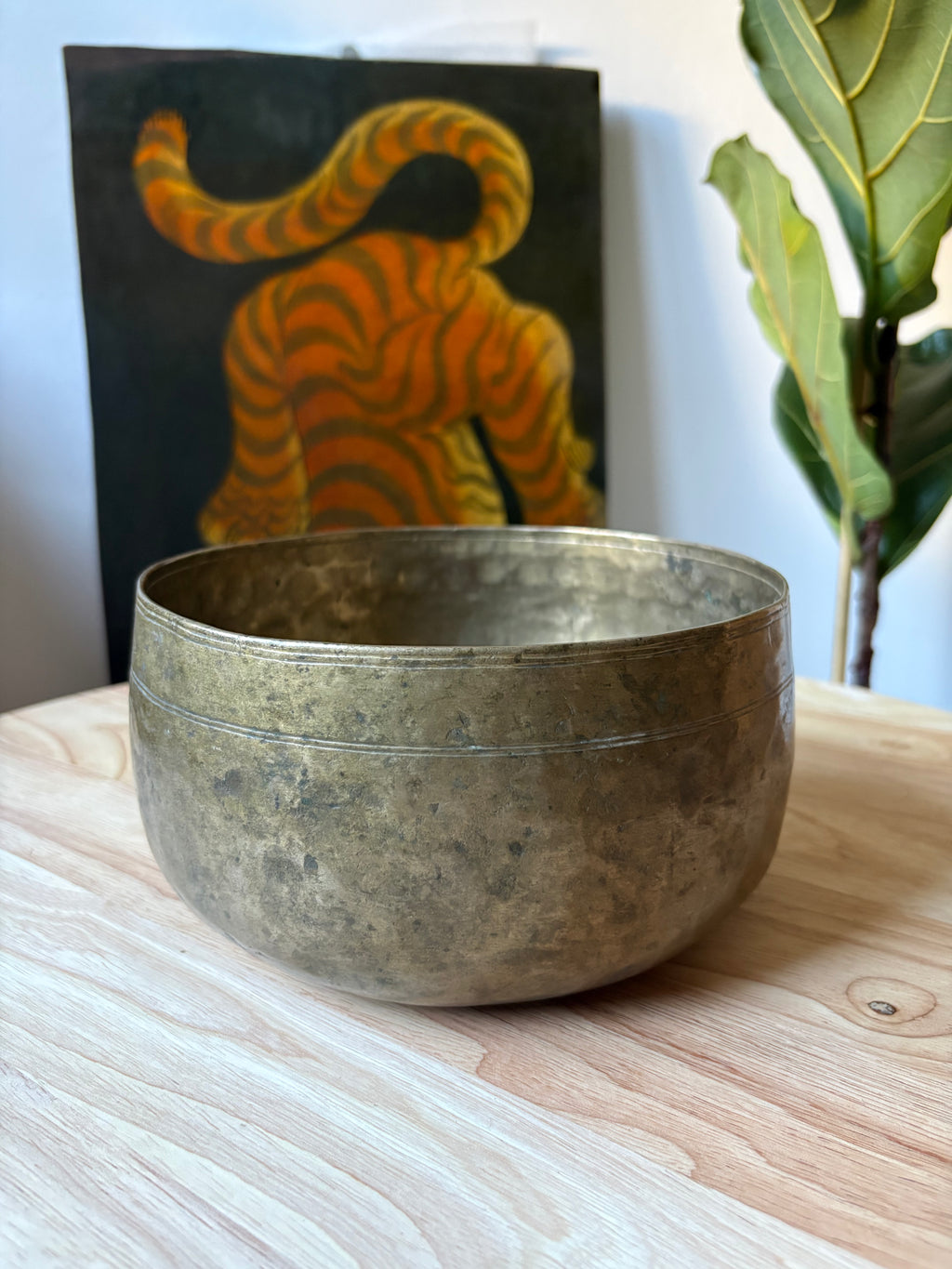 Campana Tibetana Thadobati Antica — Fa3 166 Hz (Special)