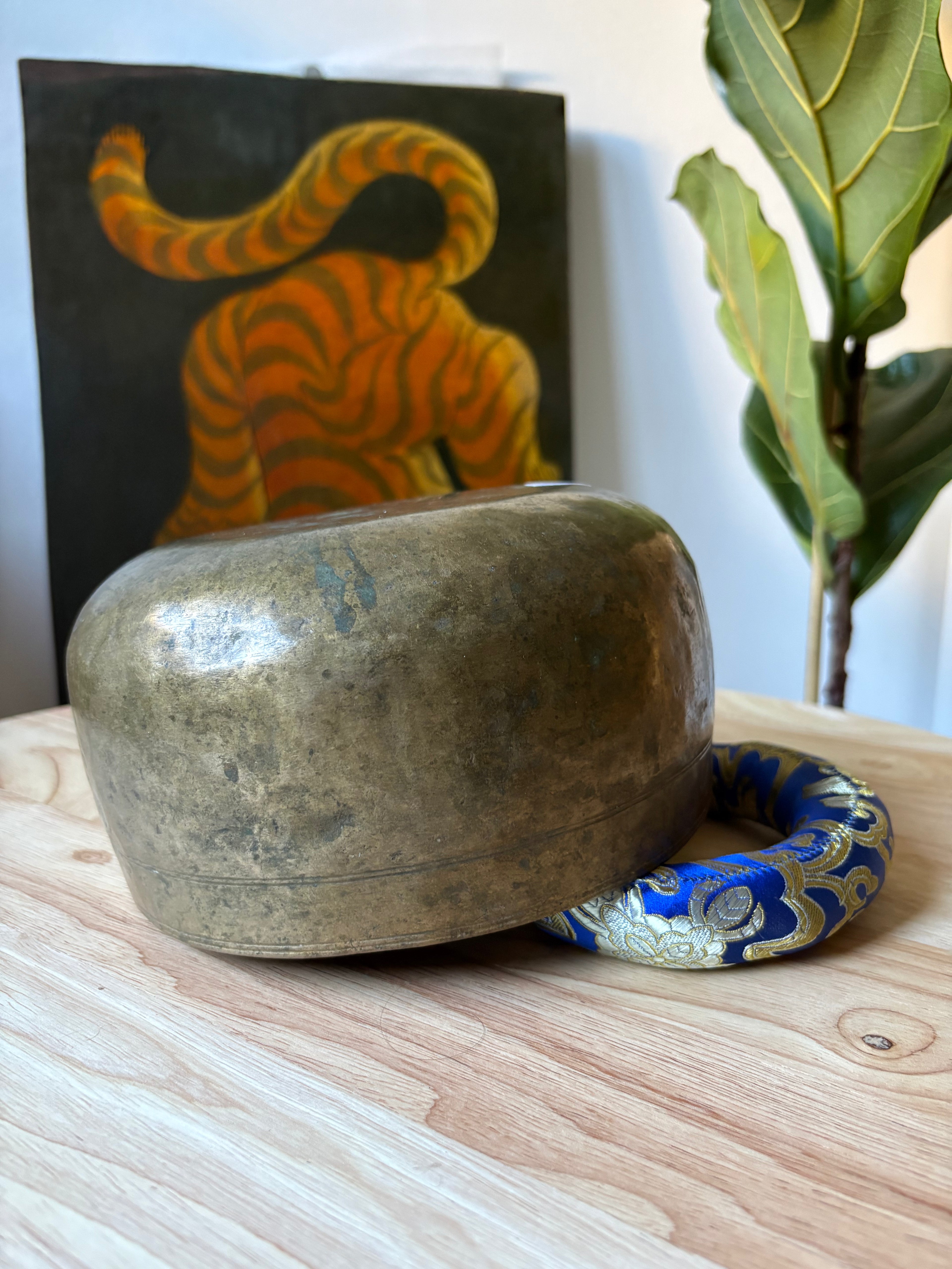 Campana Tibetana Thadobati Antica — Fa3 166 Hz (Special)