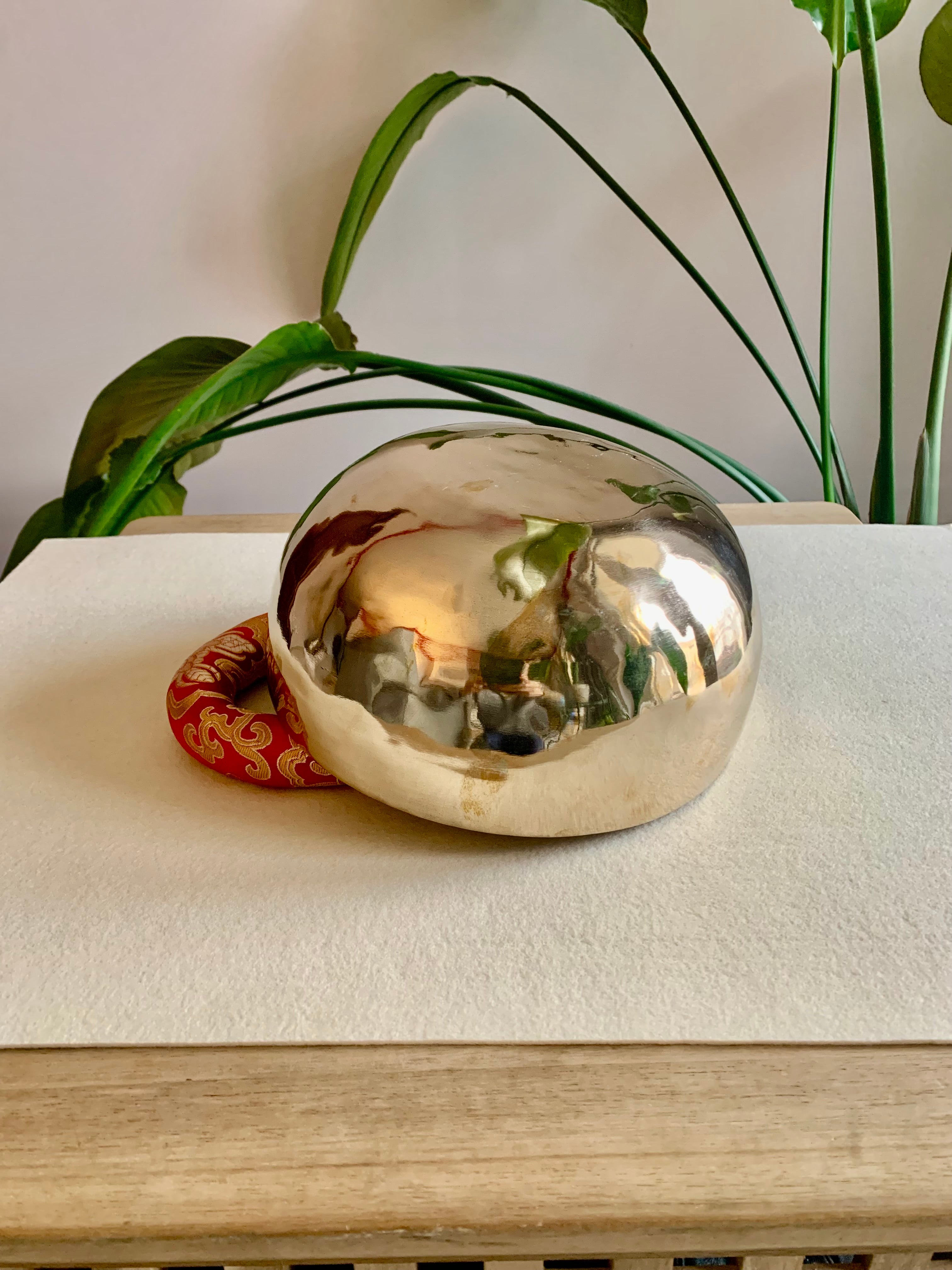 Campana Tibetana Jambati “Premium” di Altissima Qualità  Fa# 185 Hz