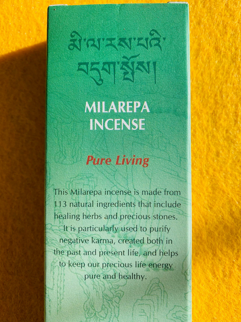 Incenso Milarepa