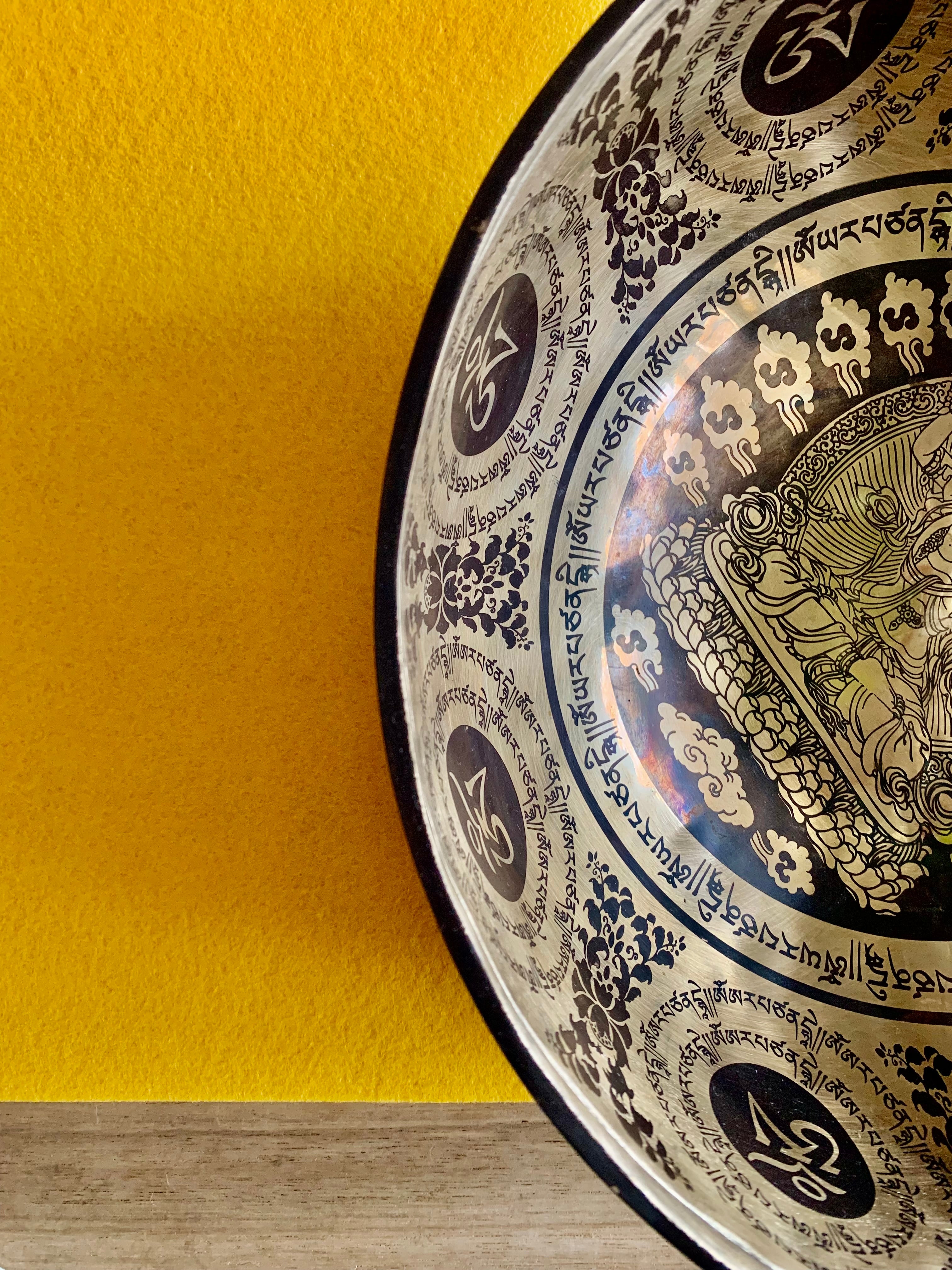 Campana Tibetana Speciale Manjushri  Sol 95 Hz