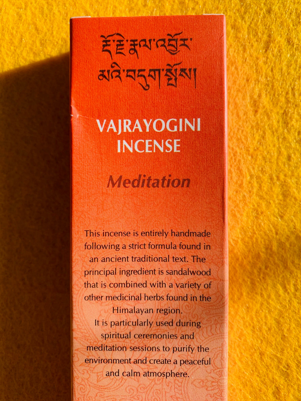 Incenso Vajrayogini