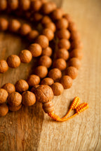 Mala Nepalese con Semi di Bodhi 14 mm – Lunghezza 70 cm