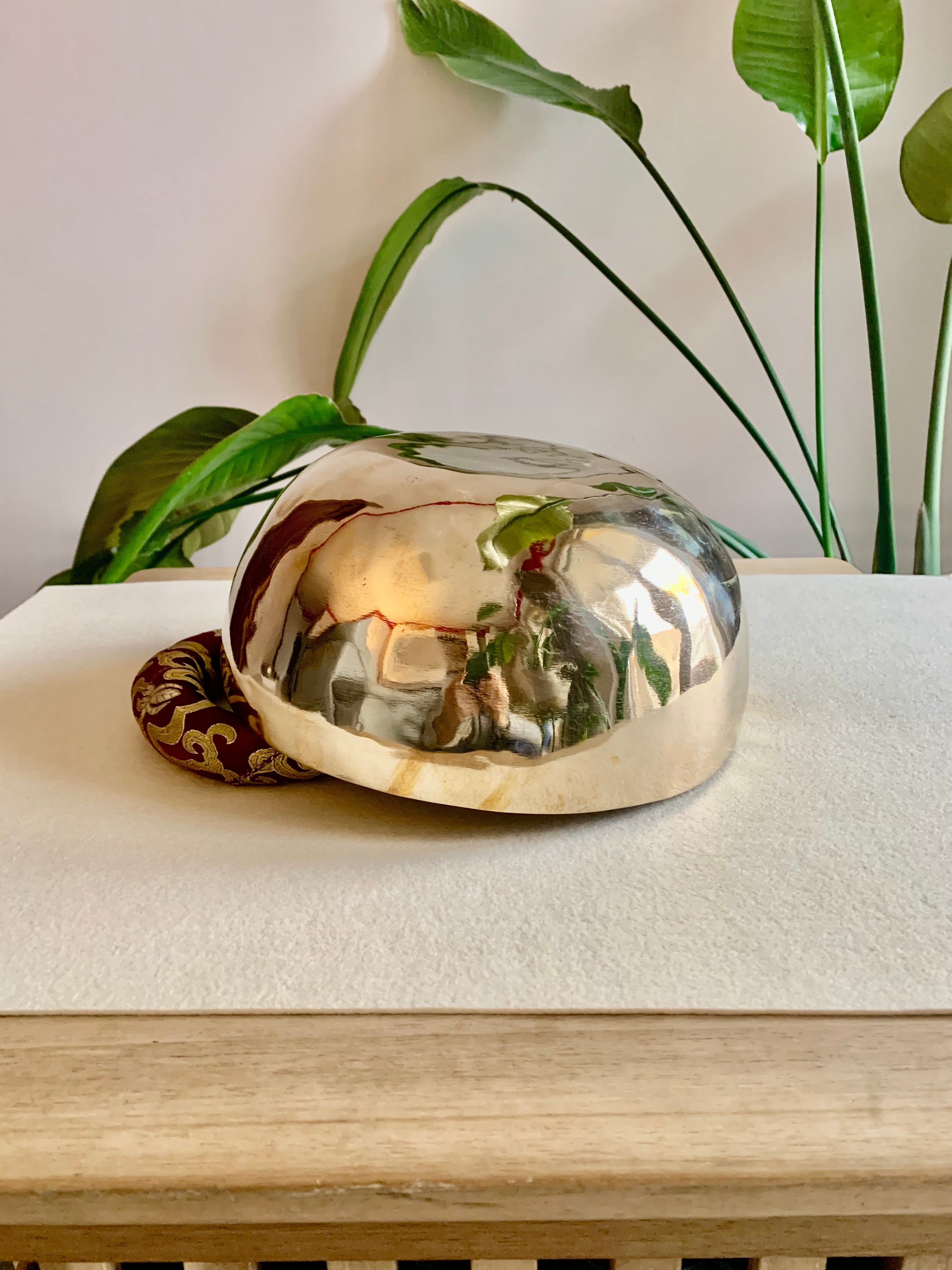 Campana Tibetana Jambati “Premium” di Altissima Qualità  Re# 152 Hz