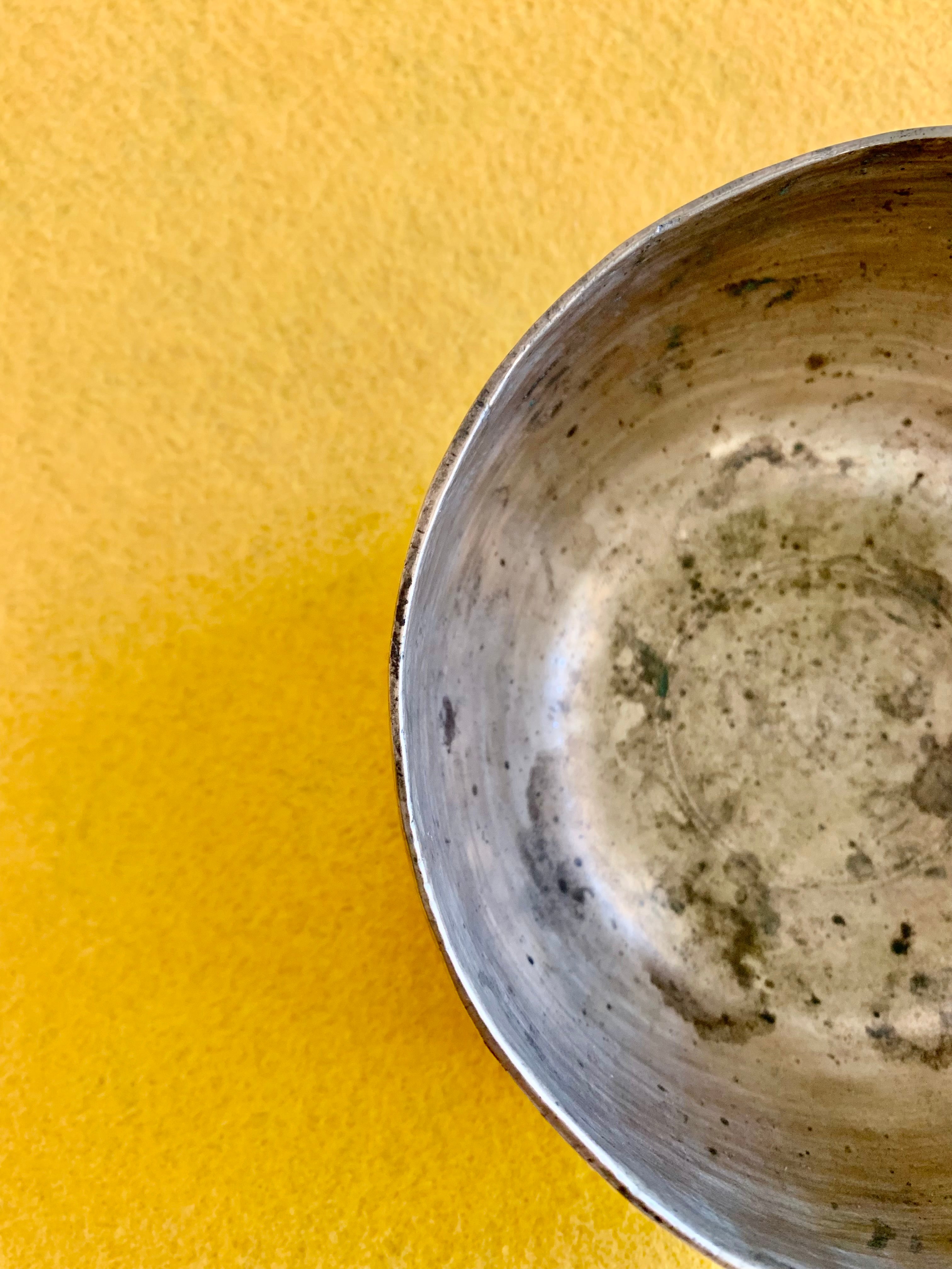 Campana Tibetana Thadobati antica Mi 318 Hz