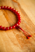 Bracciale Mala in Corniola 8 mm Elasticizzato