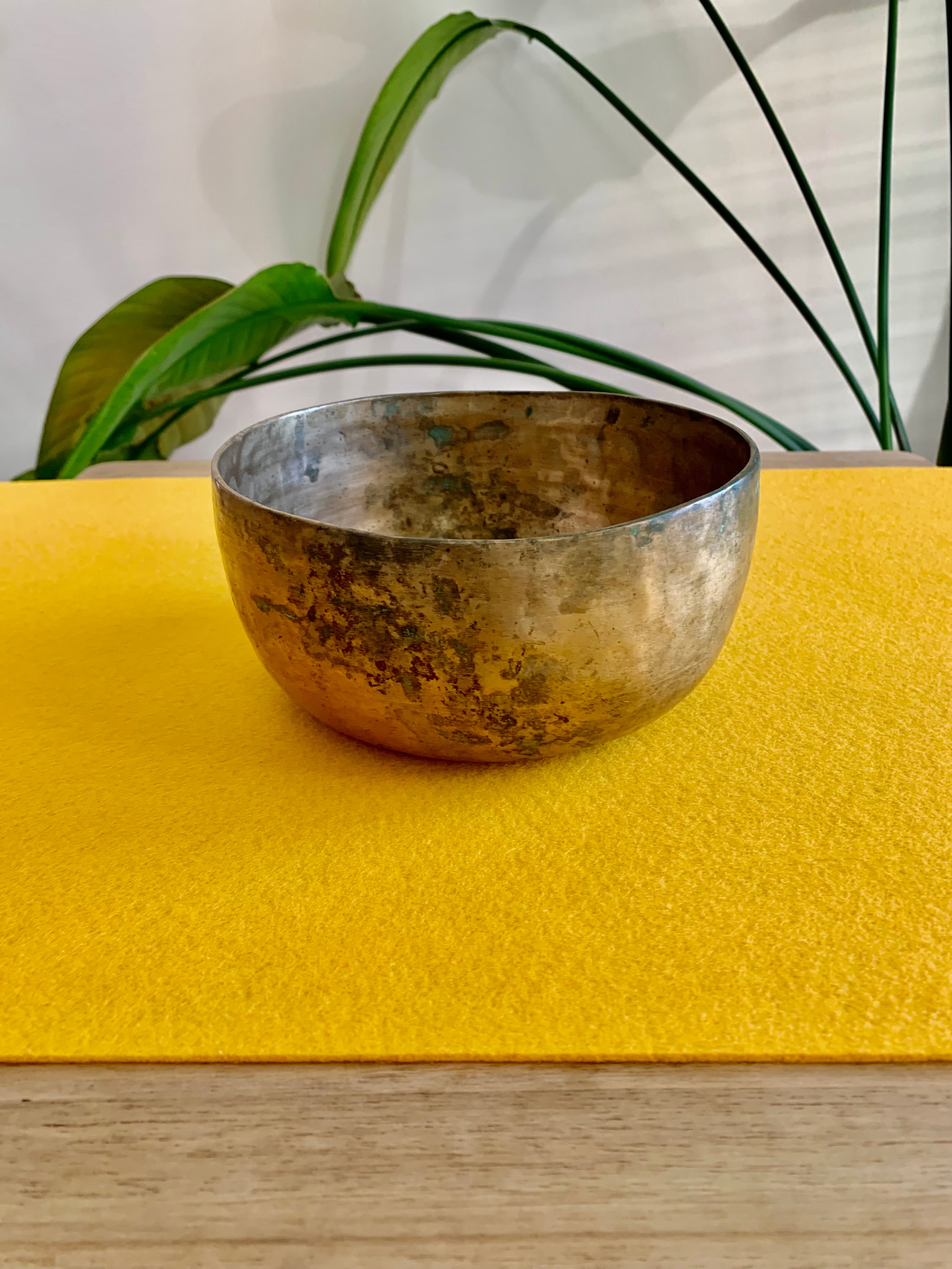 Campana Tibetana Thadobati antica Sol 198 Hz