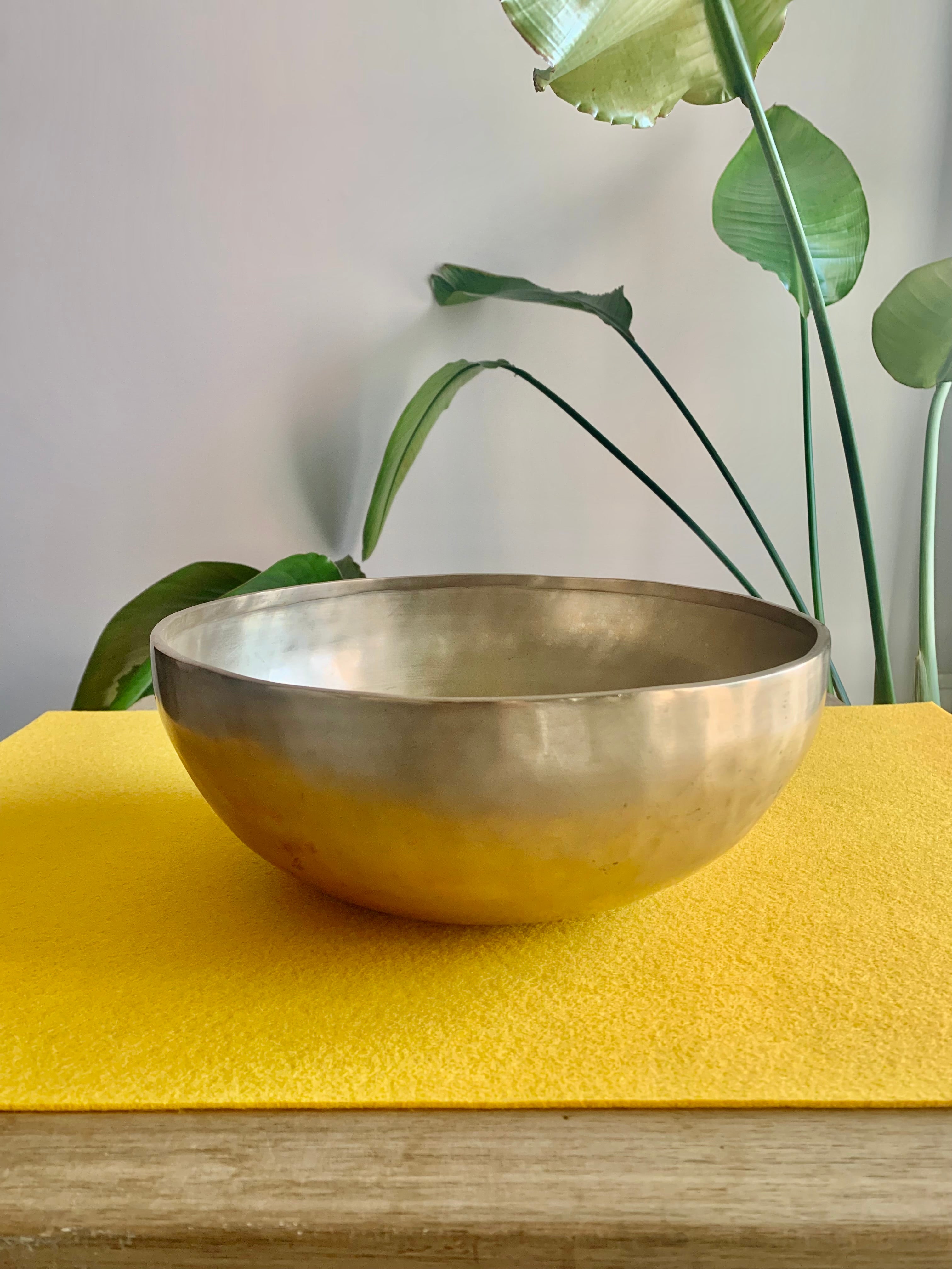 Campana Tibetana Jambati alta qualità La2# 112 Hz