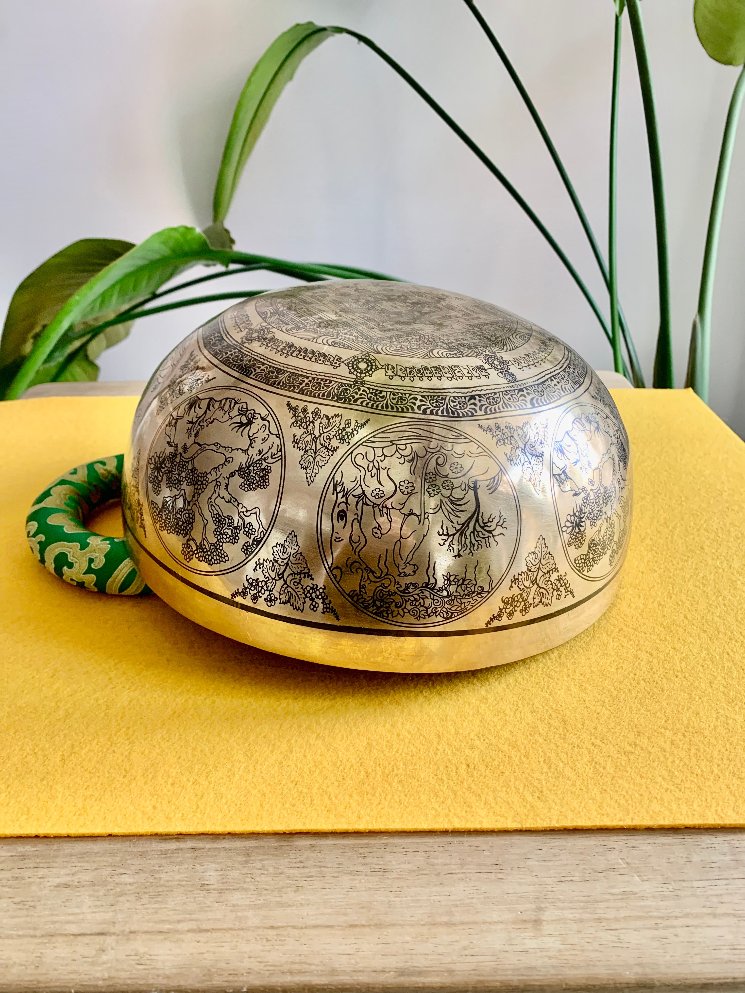 Campana Tibetana Speciale Manjushri  Sol 95 Hz