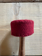 Percussore in legno con testa rigida rivestita – 6,5 cm