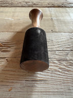 Batacchio grande in legno per campane tibetane