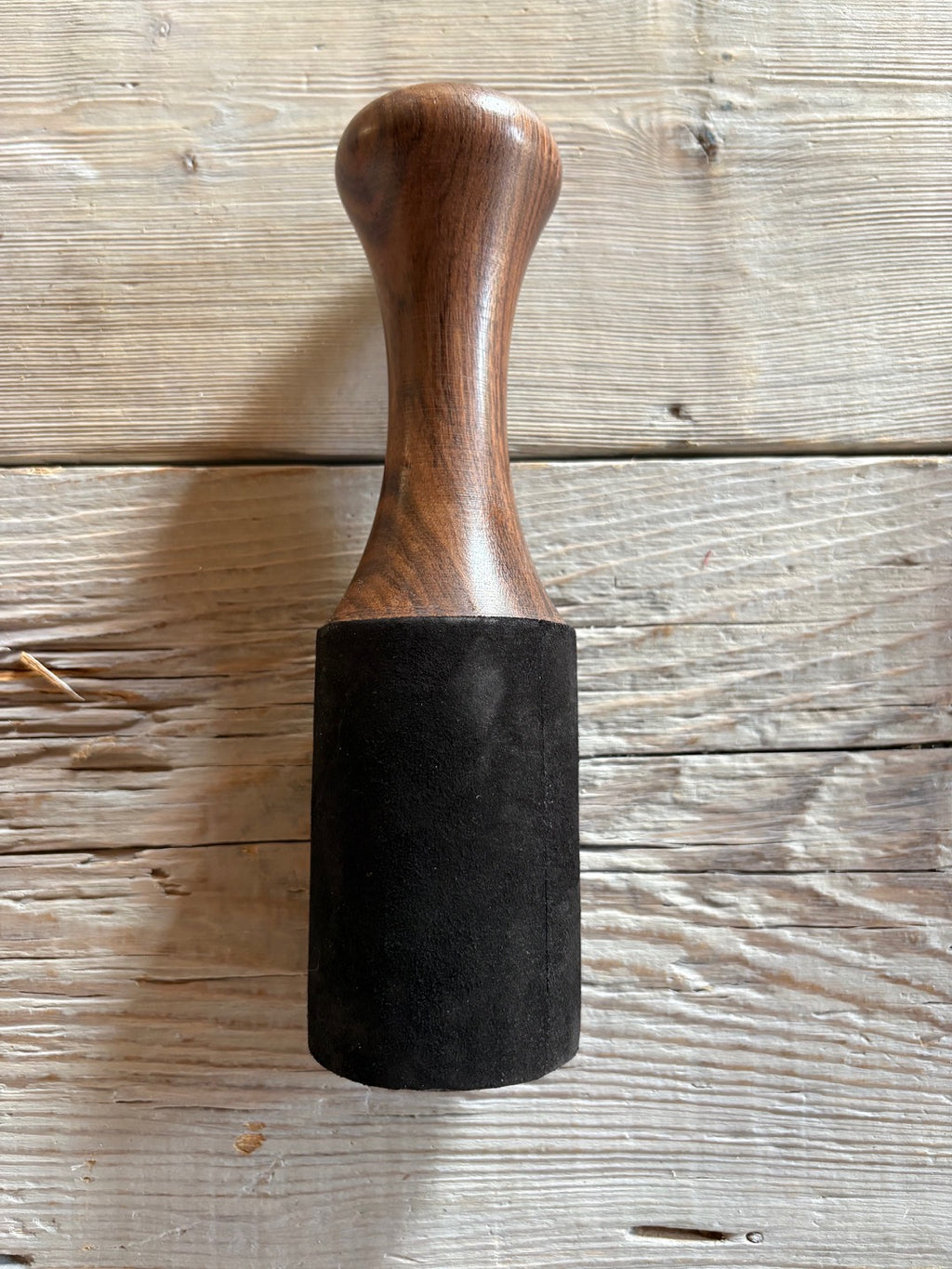 Batacchio grande in legno per campane tibetane