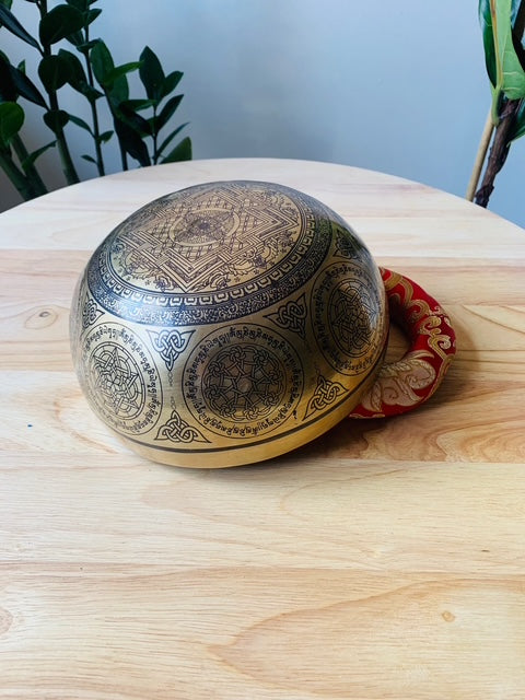 Antique Jambati Tibetan Bell F3 169 Hz