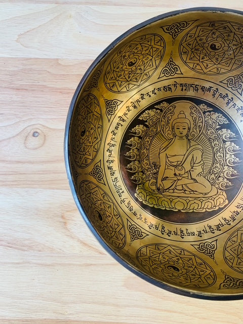 Campana Tibetana Shakyamuni Buddha Sol3 193Hz