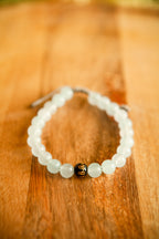Bracciale in Acquamarina 8 mm