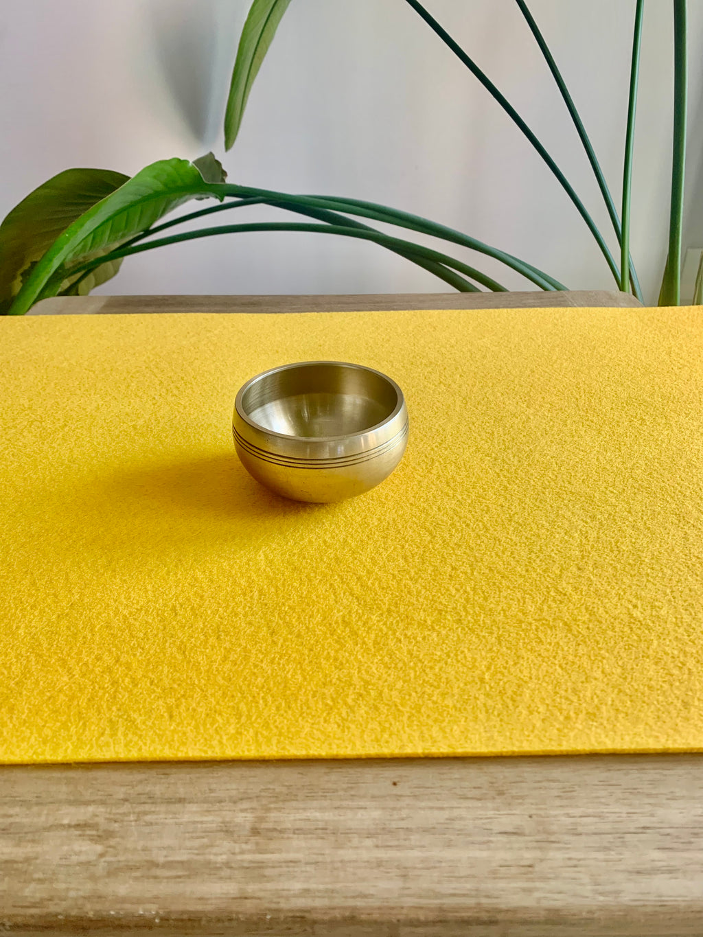 Campana Tibetana piccola pressata