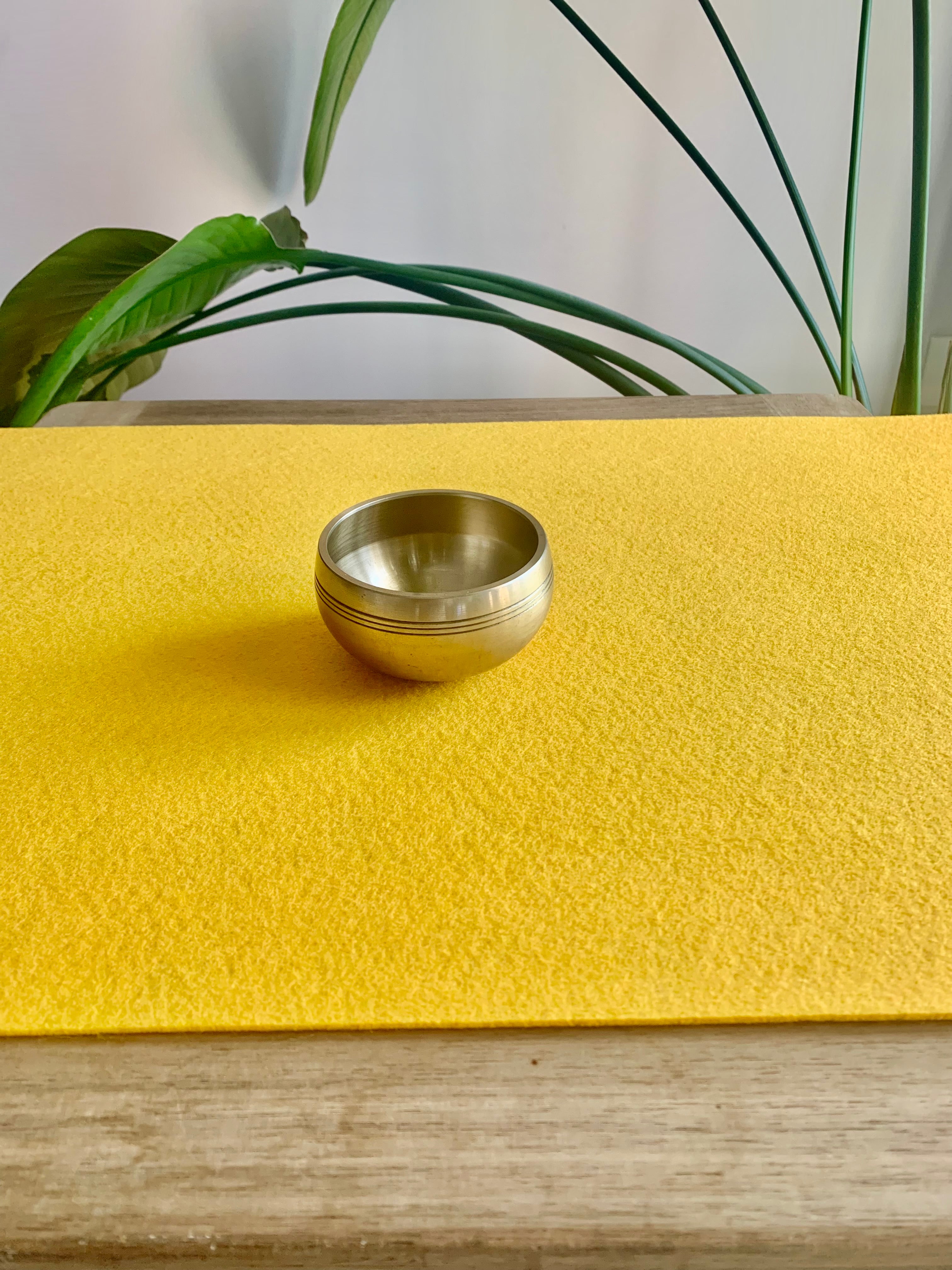 Small pressed Tibetan bell