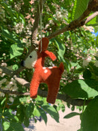 Pupazzo di Cervo in Feltro di Lana