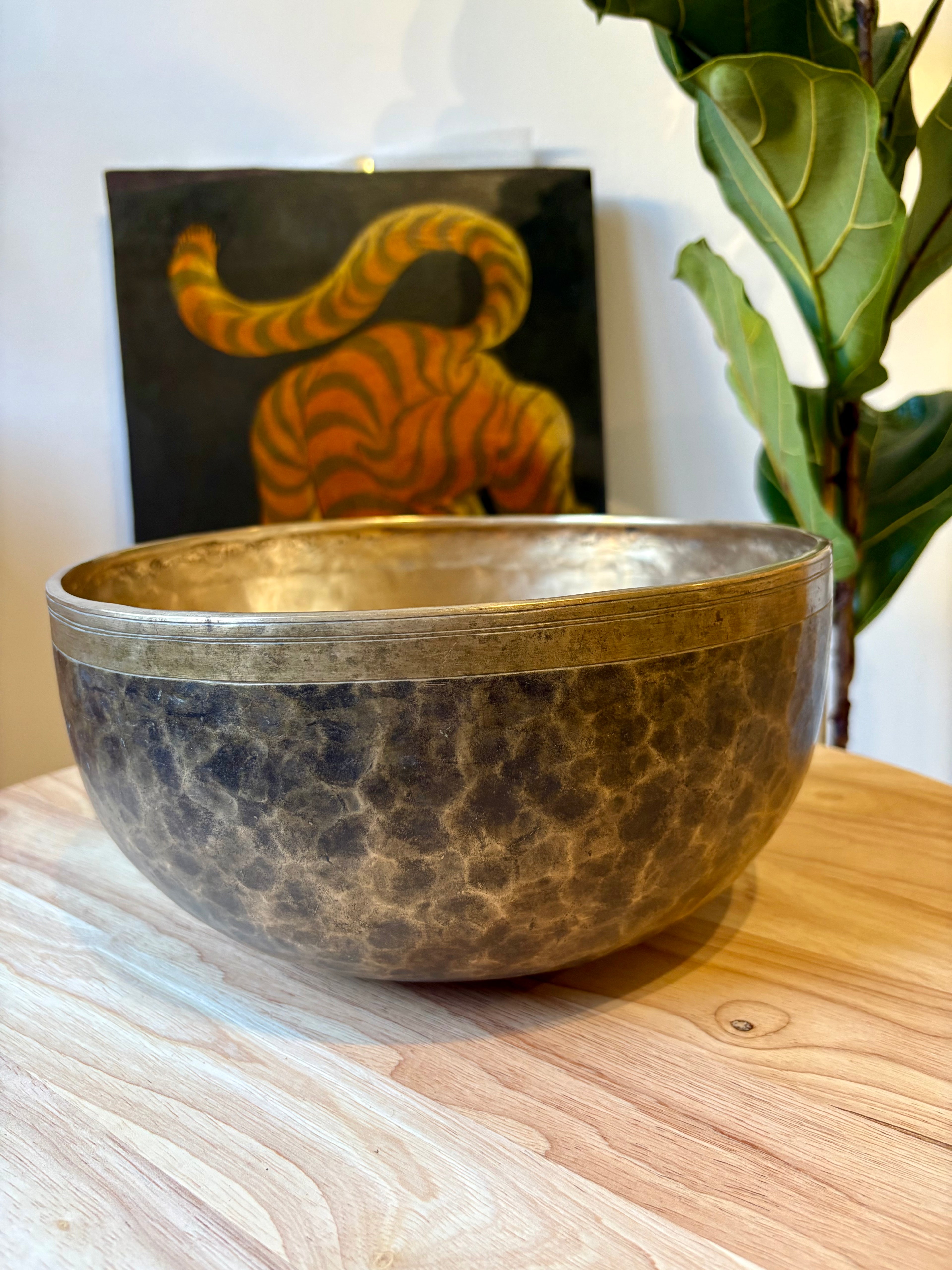 Grande Campana Tibetana Jambati Antica — Fa# 91 Hz