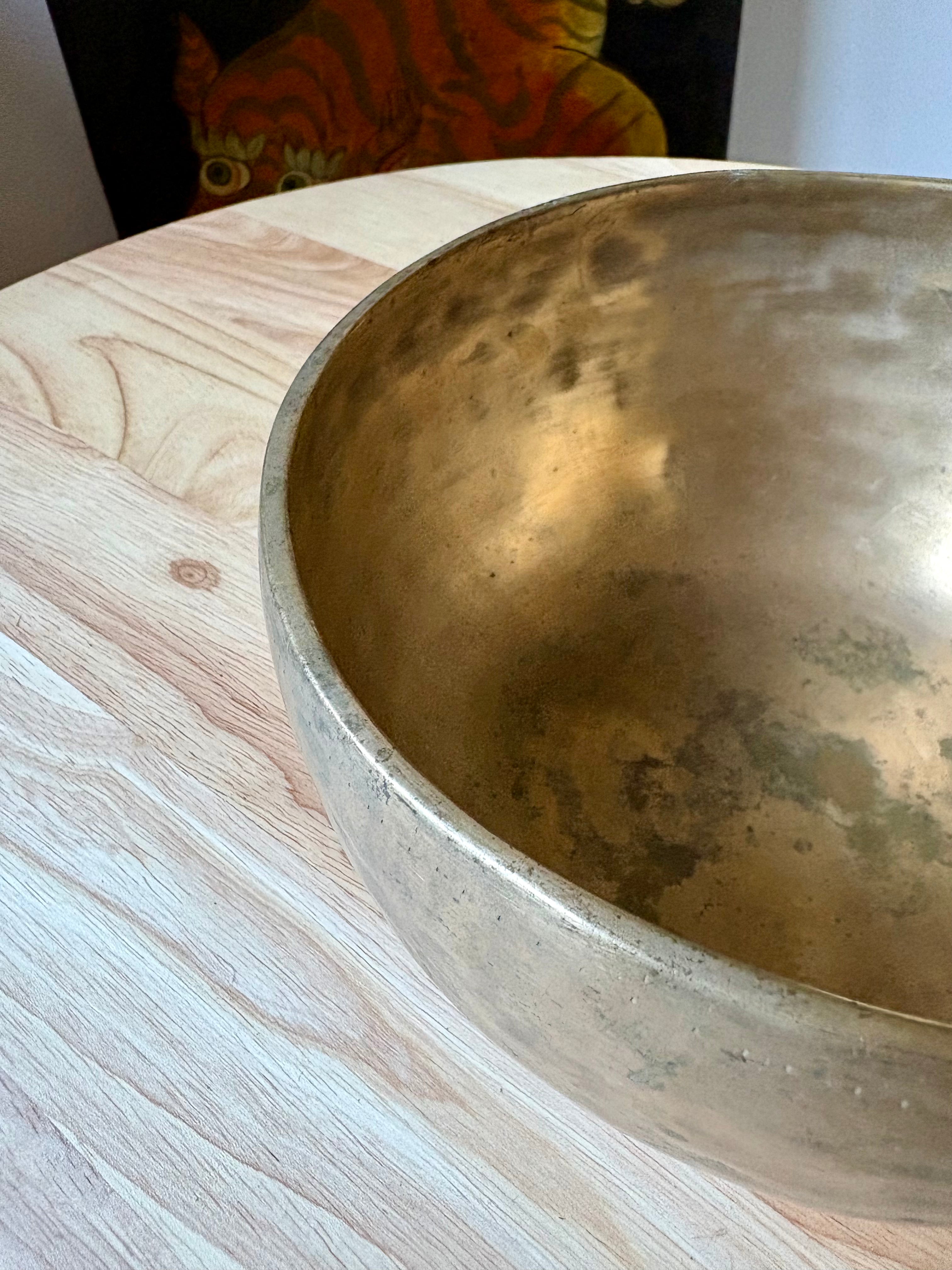 Antique Jambati Tibetan Bell F3 169 Hz
