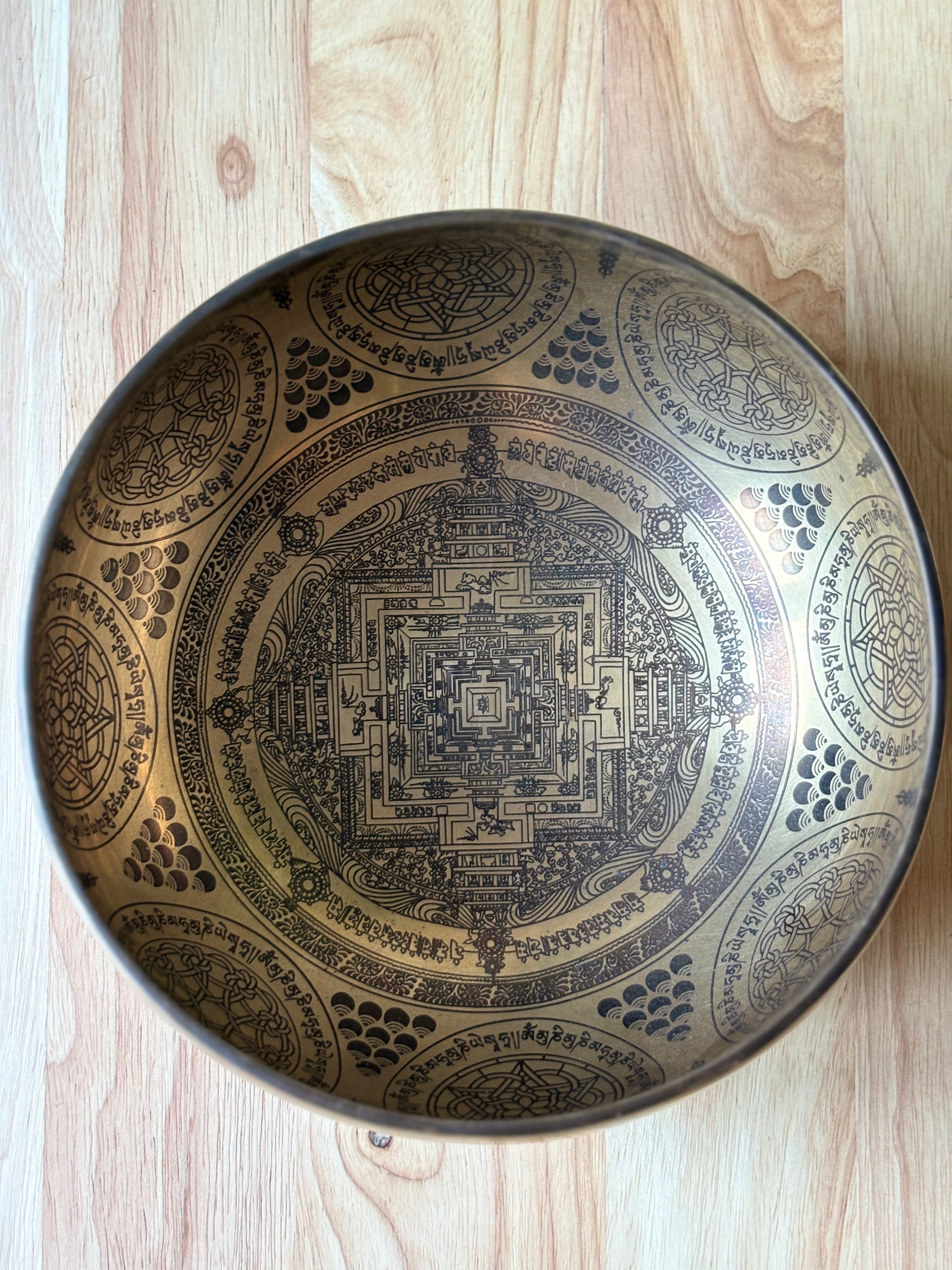 Antique Jambati Tibetan Bell F3 169 Hz