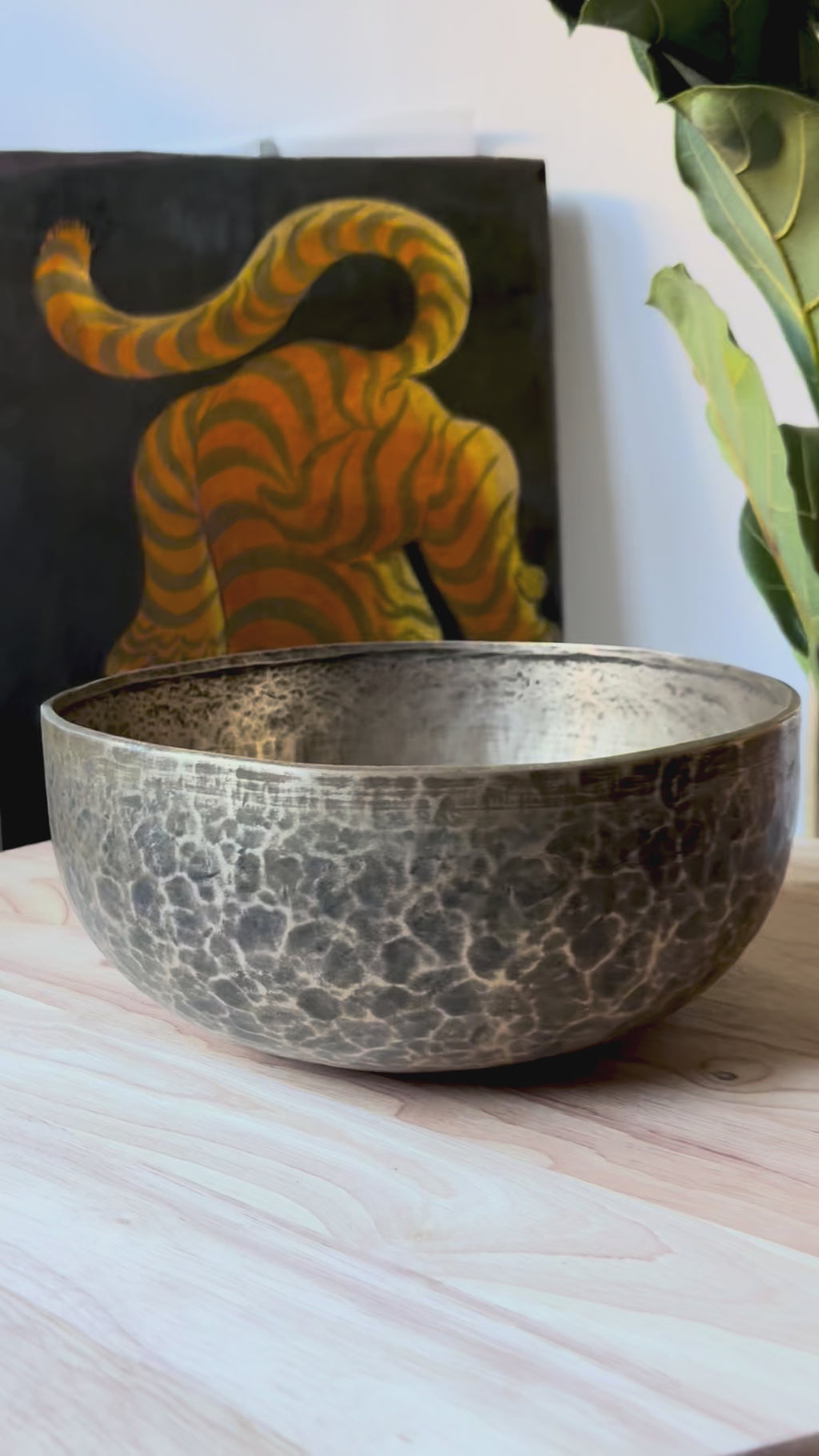 Antique Jambati Tibetan Bell F3 169 Hz