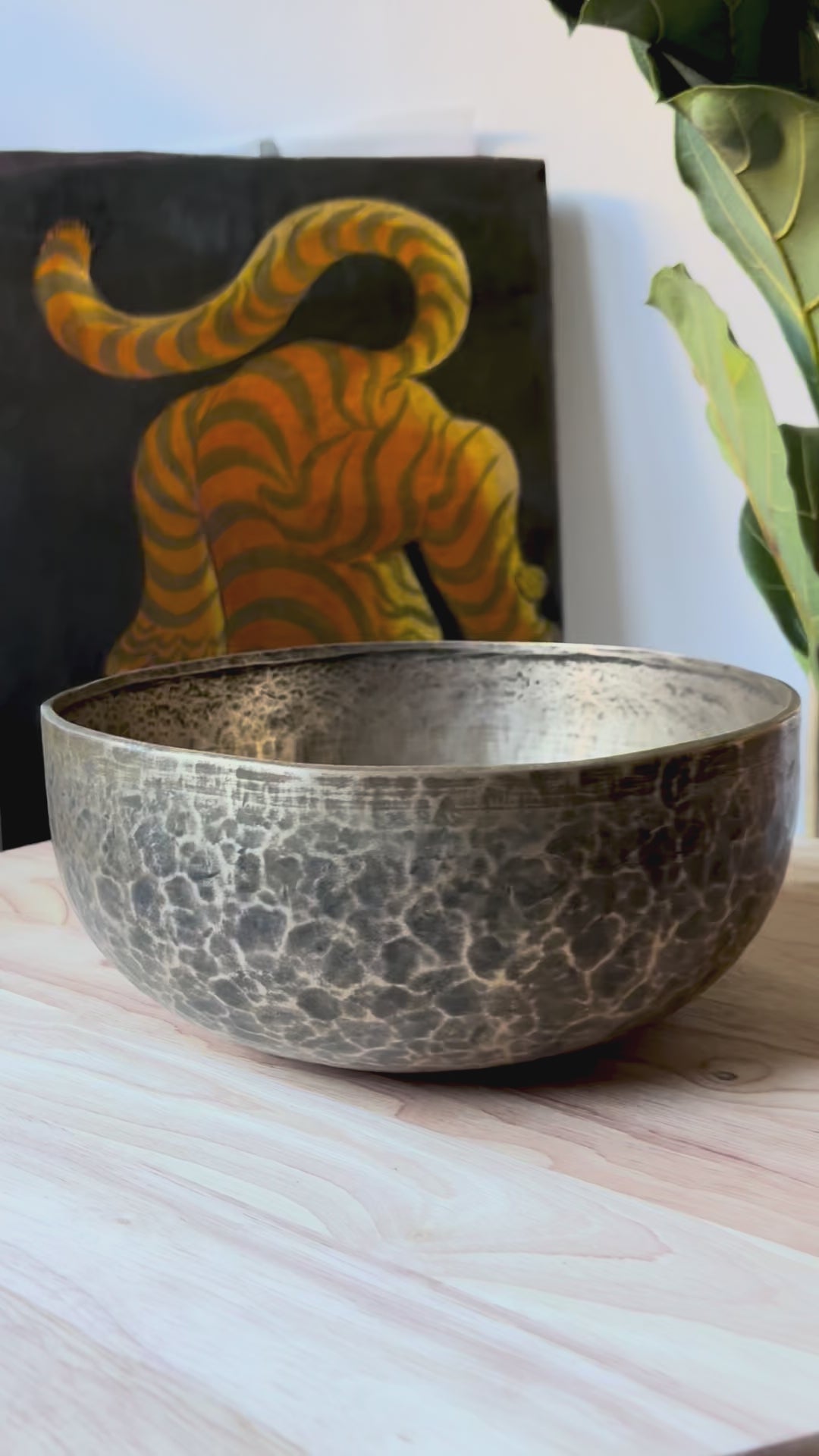 Antique Jambati Tibetan Bell F3 169 Hz