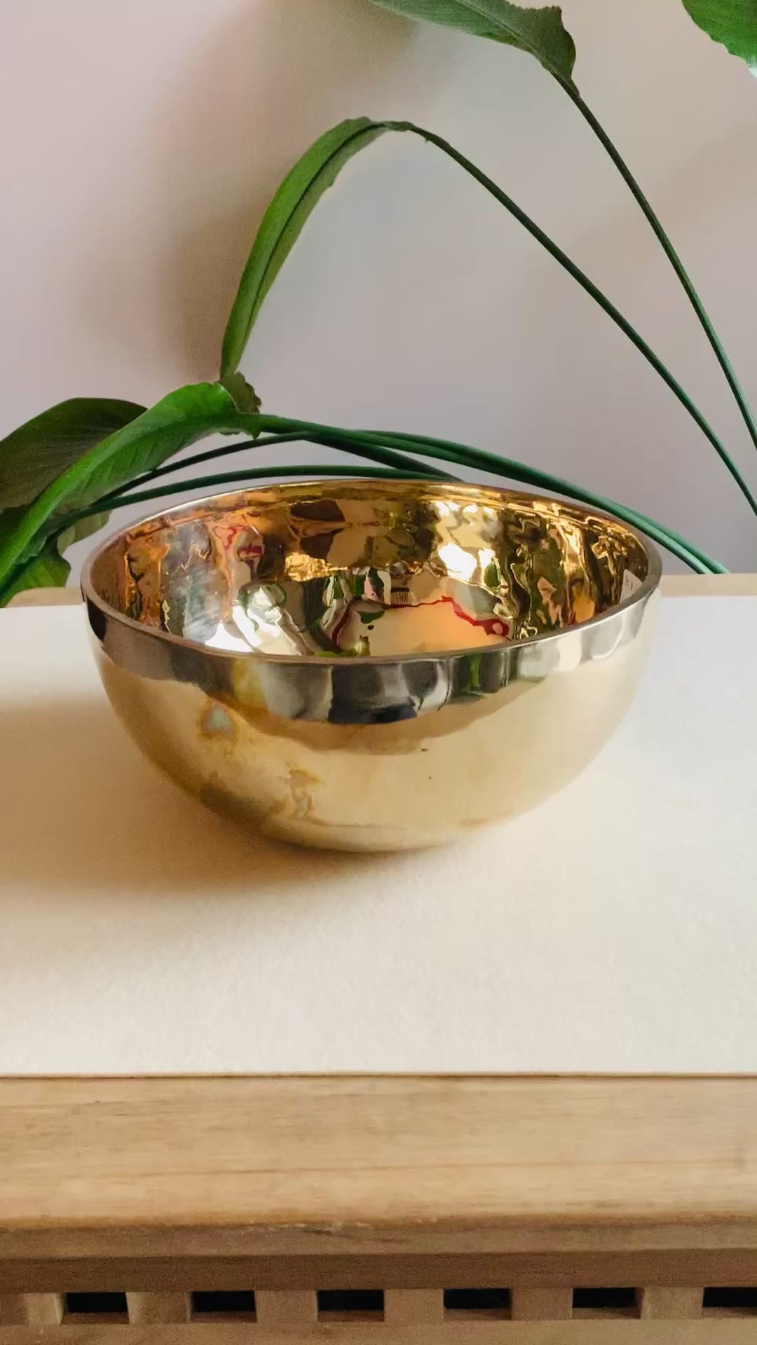 Campana Tibetana Jambati “Premium” di Altissima Qualità  Re# 152 Hz