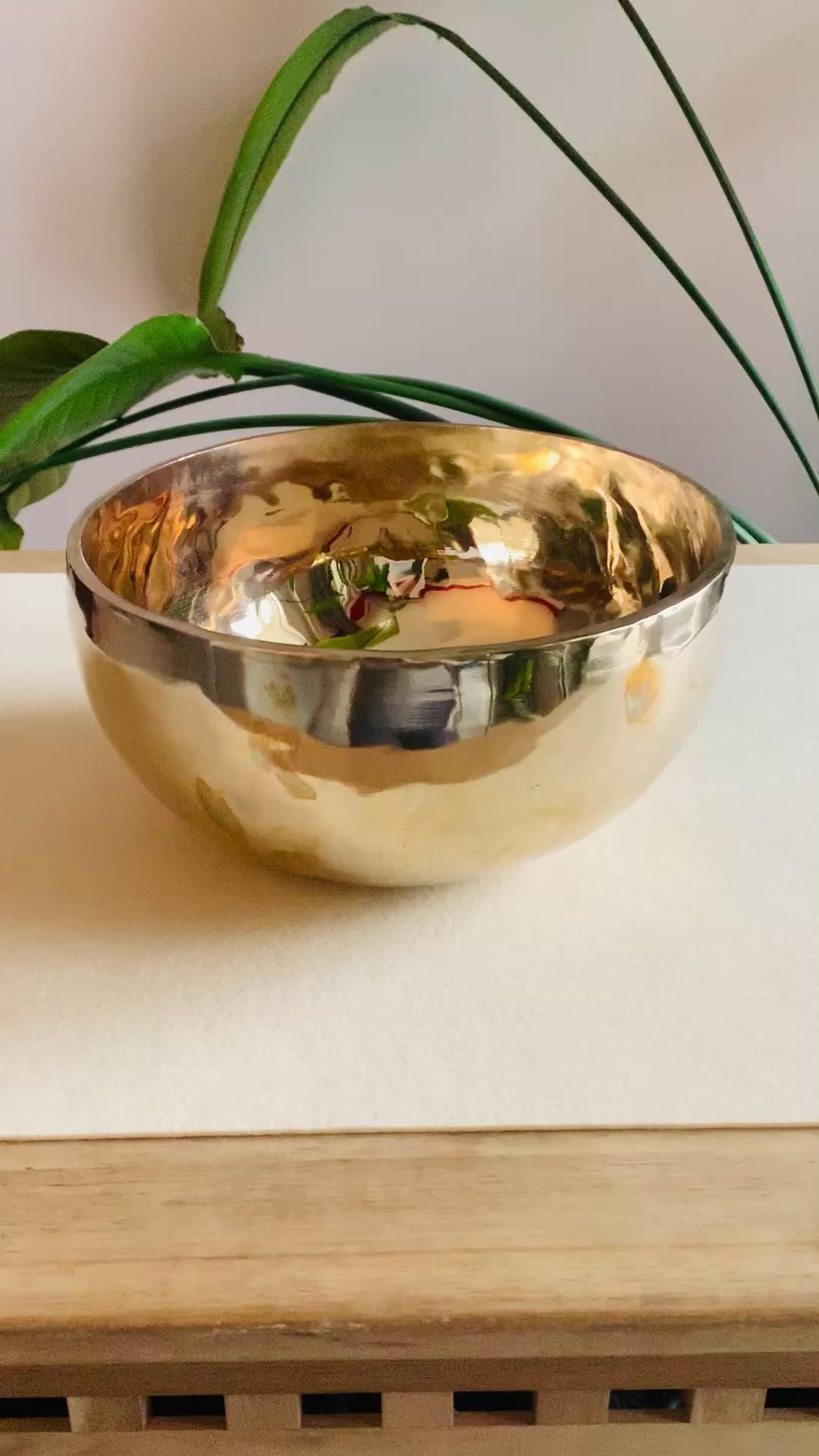 Campana Tibetana Jambati “Premium” di Altissima Qualità  Fa# 185 Hz