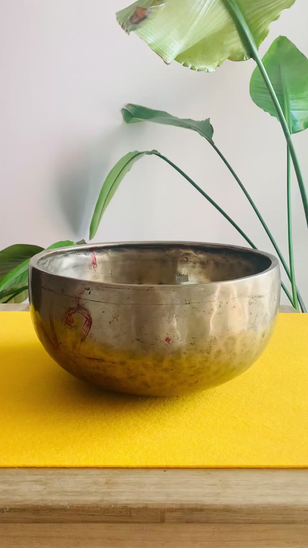 Campana Tibetana Jambati antica Fa3 169 Hz