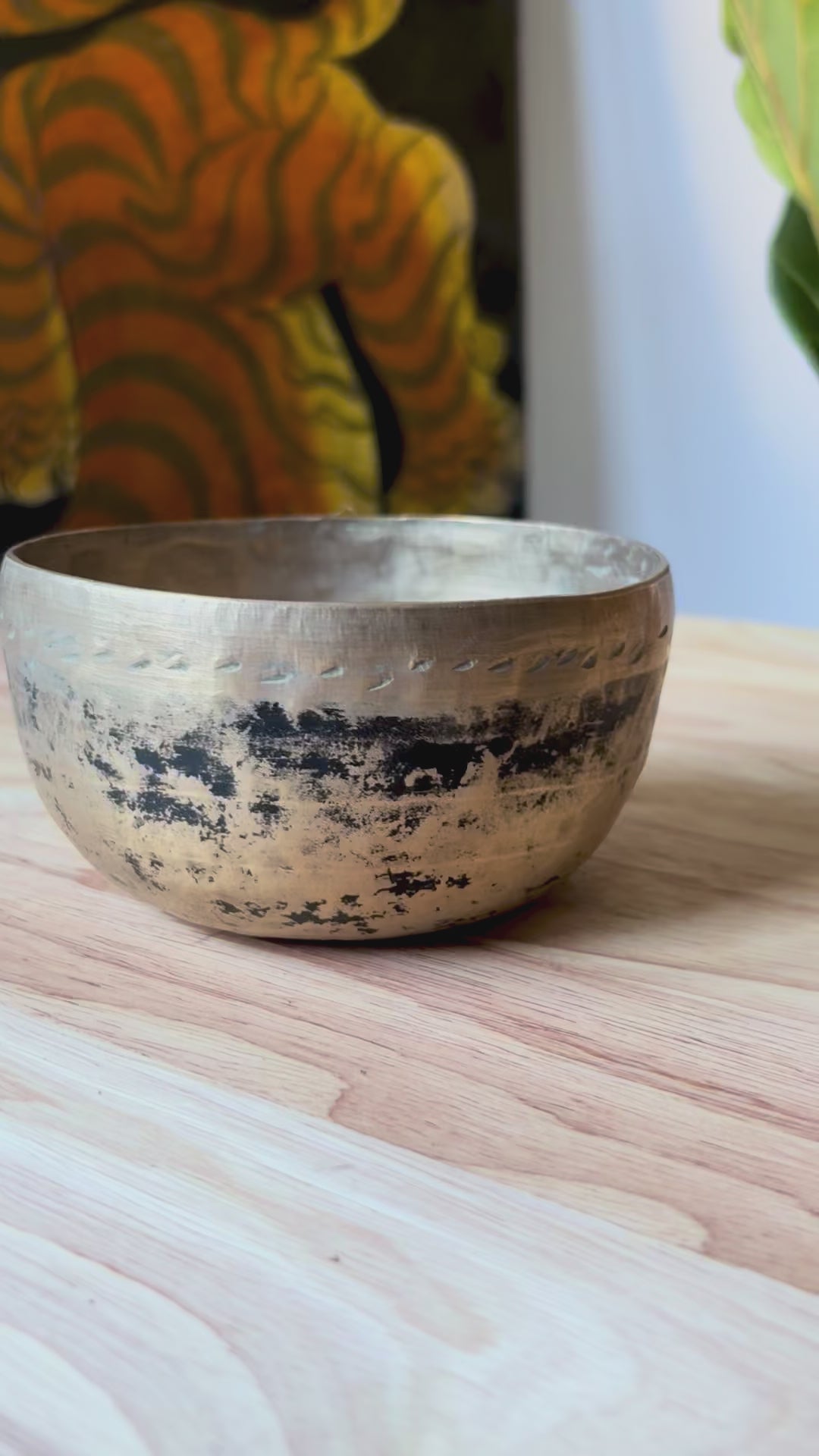Antique Jambati Tibetan Bell F3 169 Hz