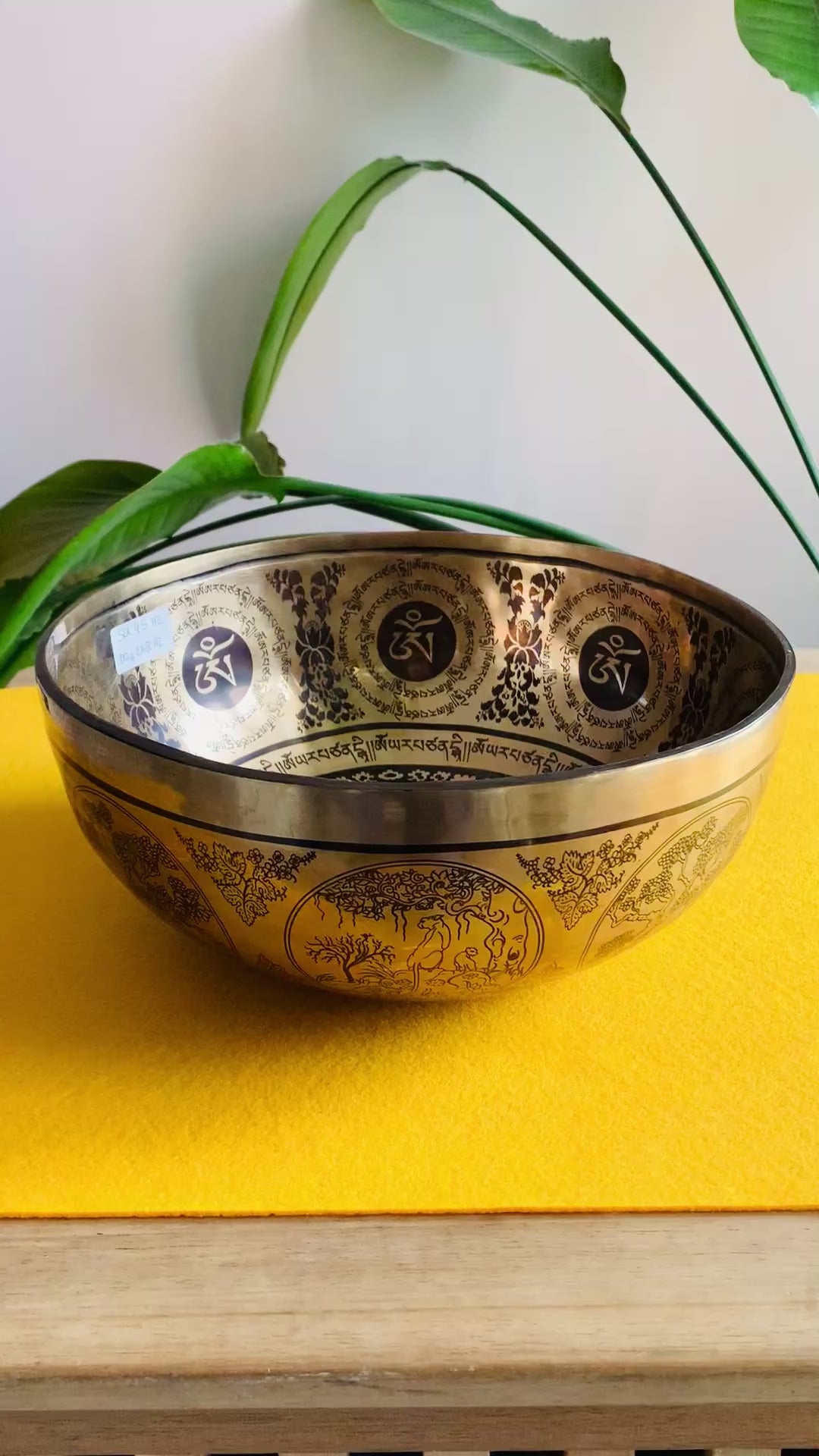 Campana Tibetana Speciale Manjushri  Sol 95 Hz