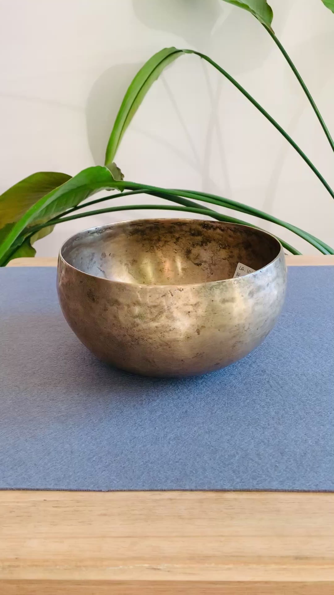 Campana Tibetana Kopre antica La 106 Hz