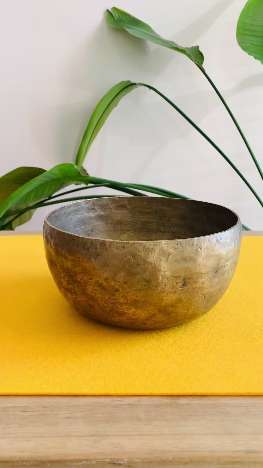 Campana Tibetana Thadobati antica MI 160 Hz