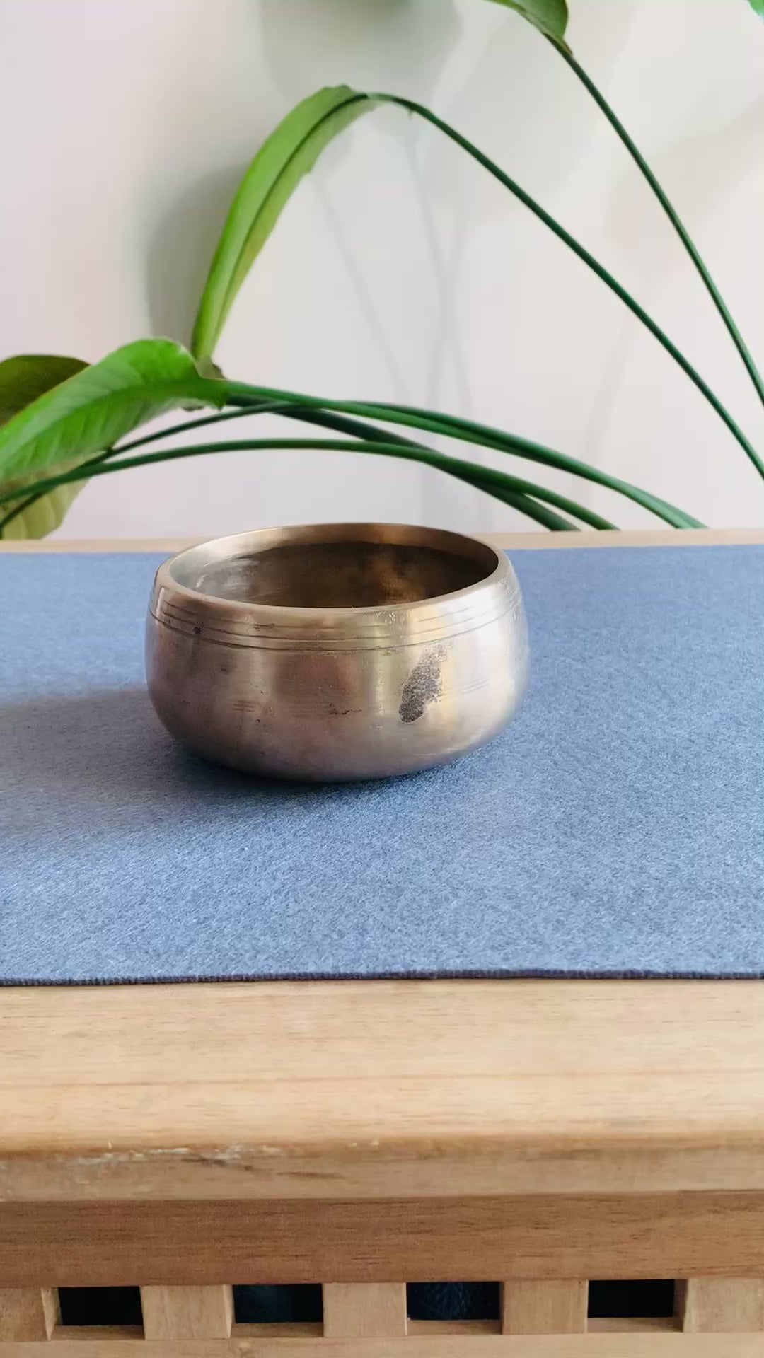 Campana Tibetana Mani  Sol 752 Hz