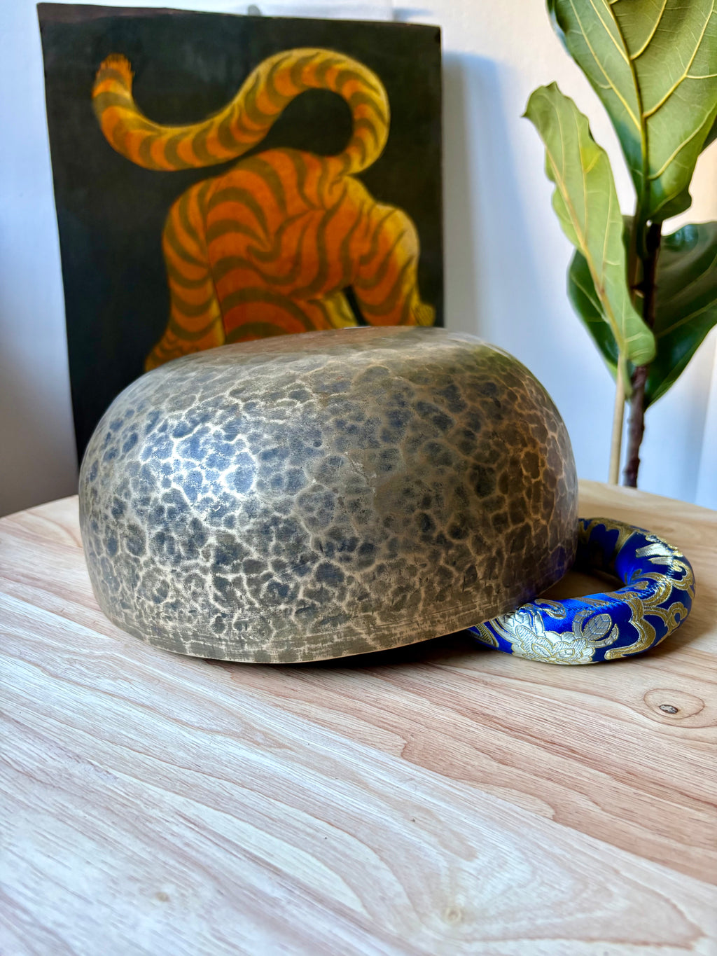 Antique Jambati Tibetan Bell F3 169 Hz