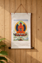Thangka Canvas Buddha Amitabha